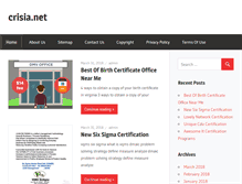 Tablet Screenshot of crisia.net